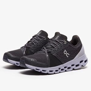 Womens On Running Cloudstratus size 7 black/lilac